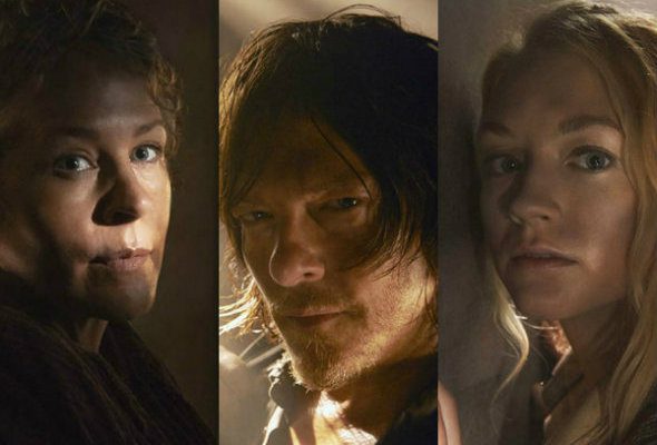 Daryl, Carol y Beth 