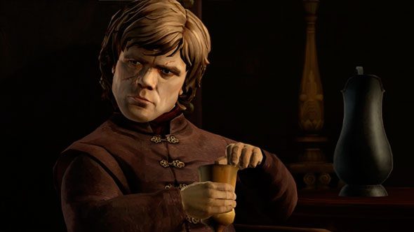 Peter Dinklage en su papel de Tyrion representado fielmente por Telltale