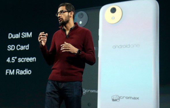 Android One Presentación Sundar Pichai