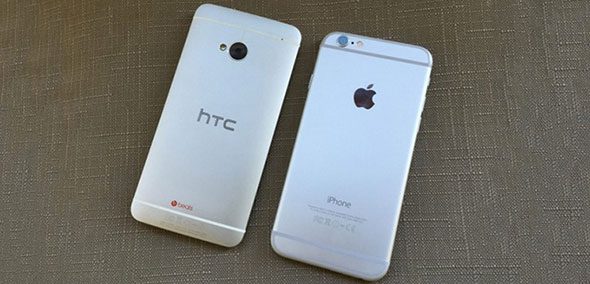 HTC One A9 vs Apple iPhone 6