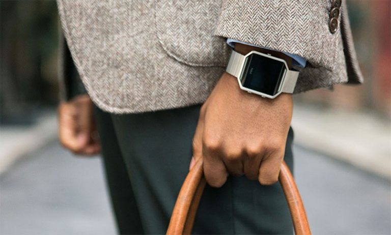 Test de la montre connectée fitbit blaze