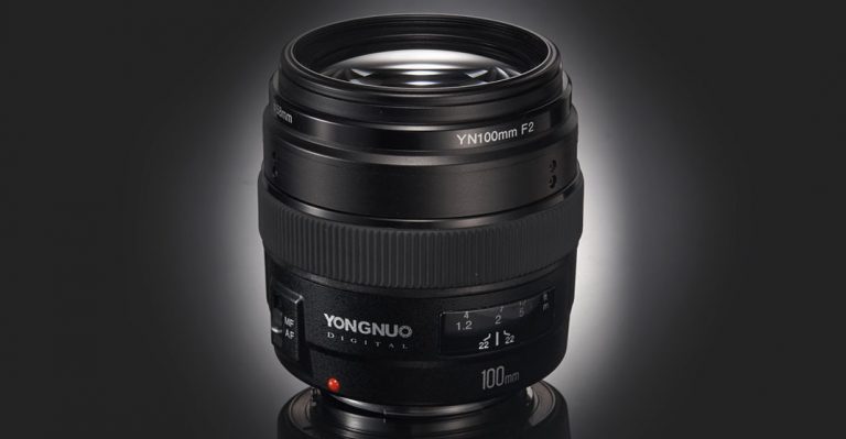 Yongnuo 100 mm f/2 para Nikon